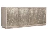 Valora Graphite/Weathered Greige Entertainment Credenza - Ornate Home