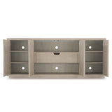 Valora Graphite/Weathered Greige Entertainment Credenza - Ornate Home