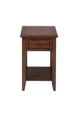 Value Medium Brown Chairside Table - Ornate Home