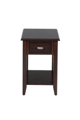 Value Merlot Chairside Table - Ornate Home