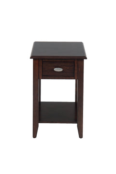 Value Merlot Chairside Table - Ornate Home
