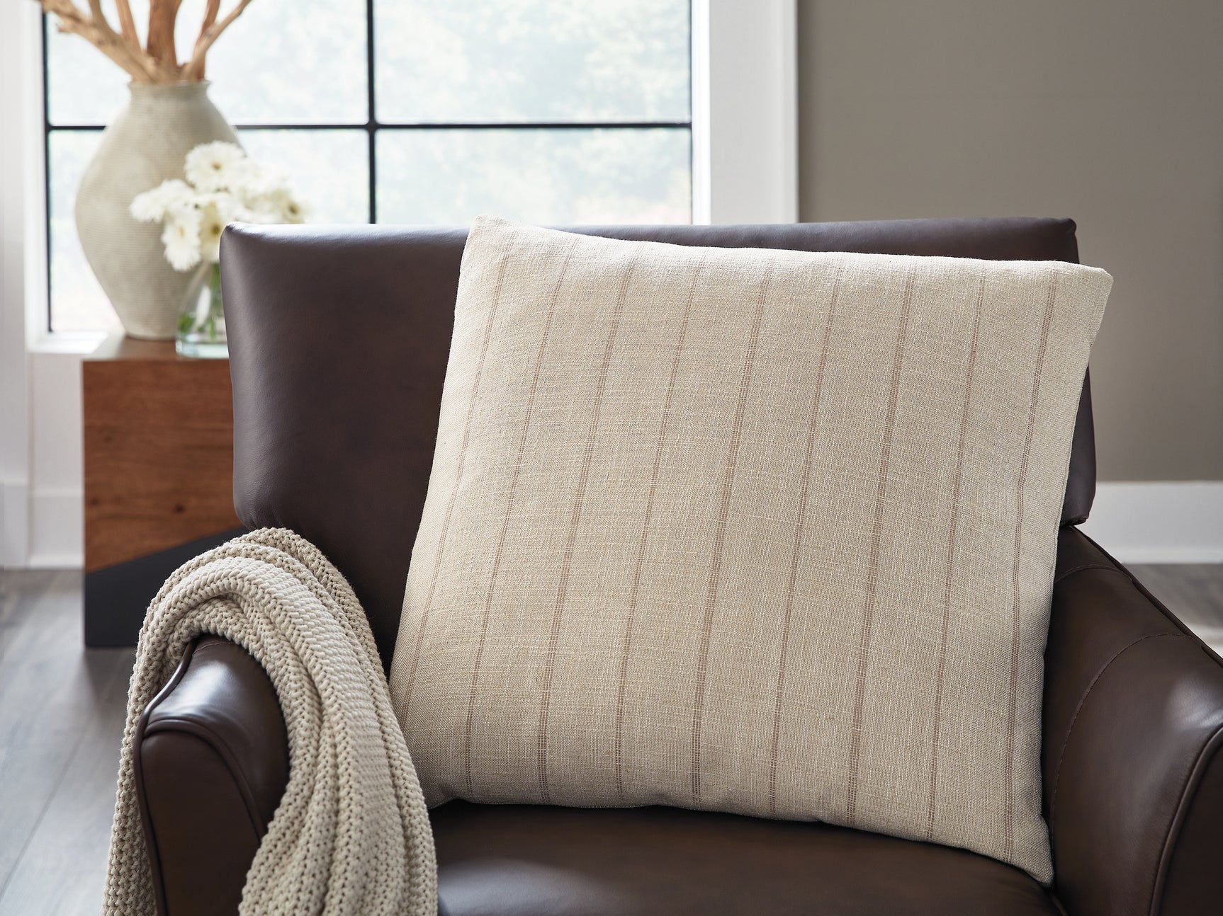 Valwick Beige/Brown Pillow (Set of 4) (Online Special Price) - Ornate Home