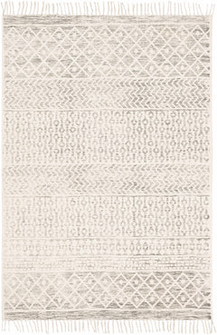 Valyermo Beige Hand Woven Cotton Rug - Clearance - Ornate Home