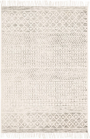 Valyermo Beige Hand Woven Cotton Rug - Clearance - Ornate Home