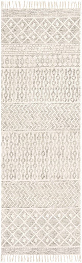 Valyermo Beige Hand Woven Cotton Rug - Ornate Home