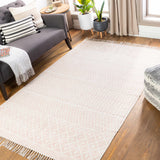 Valyermo Rose Hand Woven Area Rug - Clearance - Ornate Home