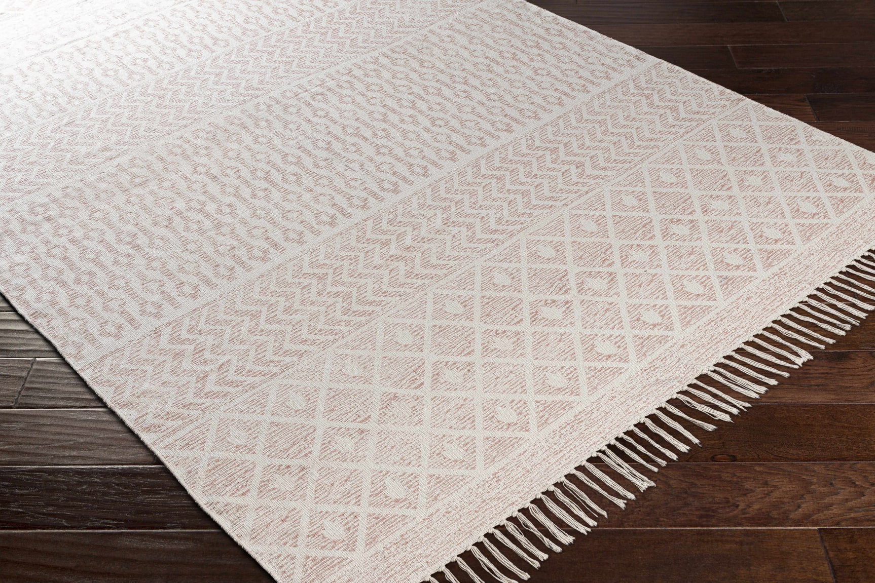 Valyermo Rose Hand Woven Area Rug - Clearance - Ornate Home