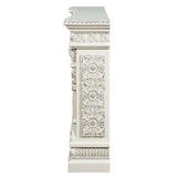 Vanaheim Antique White Fireplace - Ornate Home