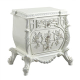 Vanaheim Antique White Nightstand - Ornate Home