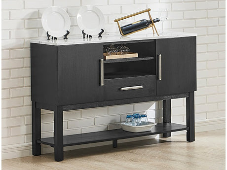 Vance Black Sideboard - Ornate Home