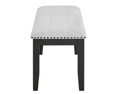 Vance Gray/Charcoal Faux Marble Top Dining Set - Ornate Home