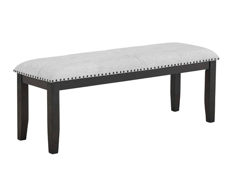 Vance Gray Dining Bench - Ornate Home