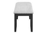 Vance Gray Dining Bench - Ornate Home