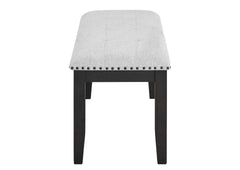 Vance Gray Dining Bench - Ornate Home