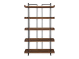 Vancouve Lightr Brown Small Bookshelf - Ornate Home
