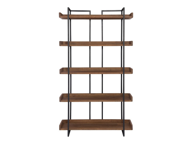 Vancouve Lightr Brown Small Bookshelf - Ornate Home