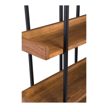 Vancouve Lightr Brown Small Bookshelf - Ornate Home