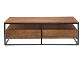 Vancouver Brown Coffee Table - Ornate Home