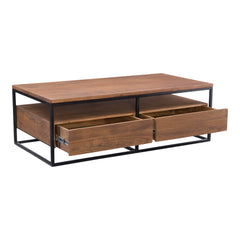 Vancouver Brown Coffee Table - Ornate Home