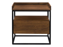 Vancouver Brown Side Table - Ornate Home