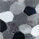 Vancouver Gray/Navy Area Rug - Ornate Home