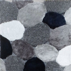 Vancouver Gray/Navy Area Rug - Ornate Home