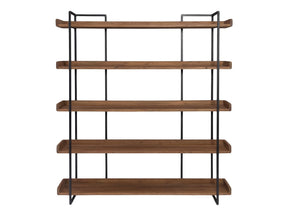 Vancouver Light Brown Large Bookshelf - Ornate Home