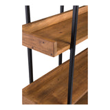 Vancouver Light Brown Large Bookshelf - Ornate Home