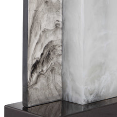 Vanda Black/Gray/White Table Lamp - Ornate Home