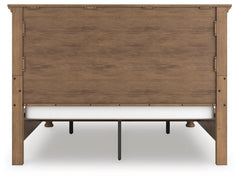 Vandenmore Medium Brown California King Panel Storage Bed - Ornate Home