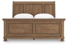 Vandenmore Medium Brown King Sleigh Bed - Ornate Home