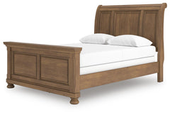 Vandenmore Medium Brown Queen Sleigh Bed - Ornate Home