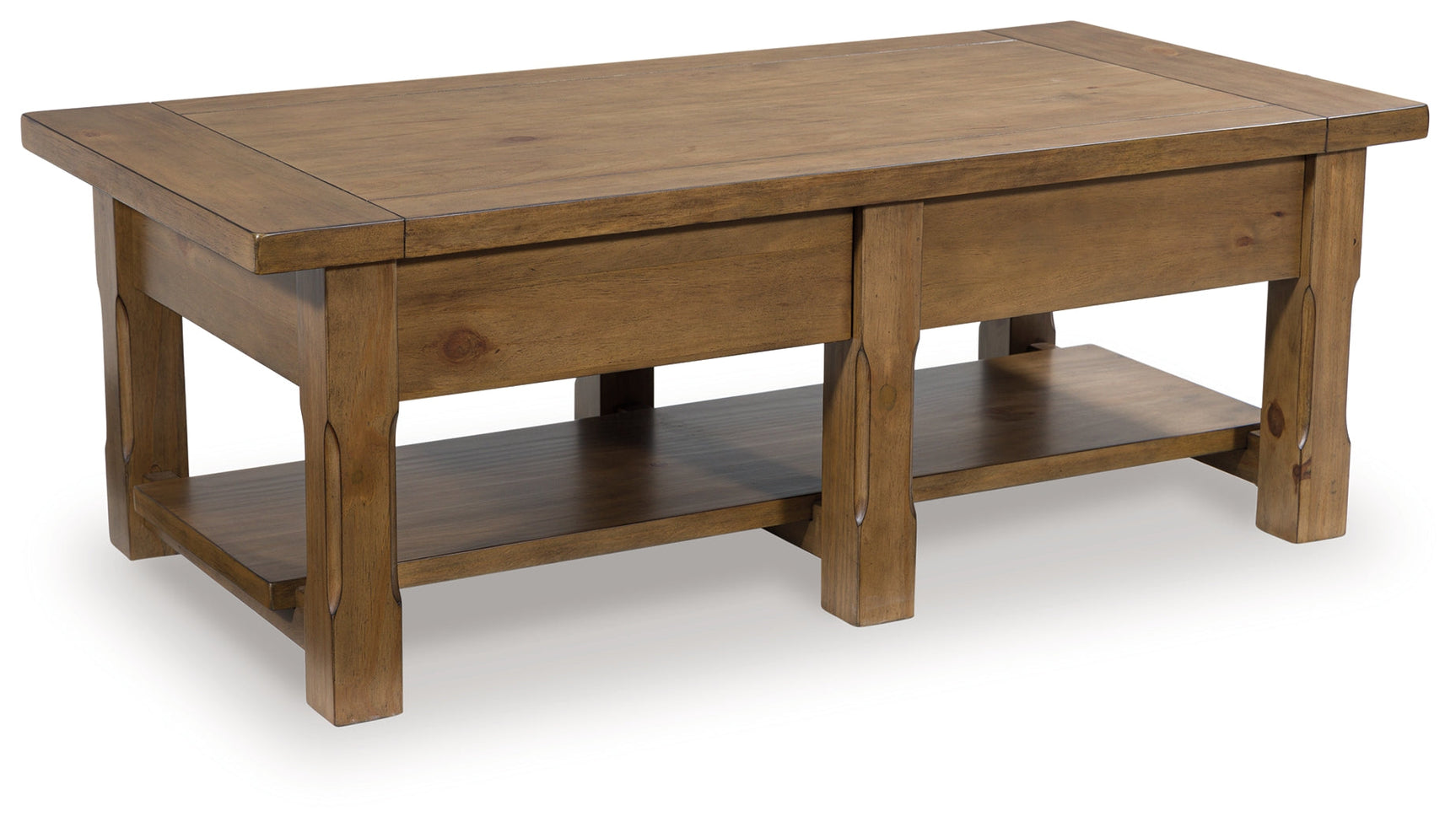 Vandenmore Medium Brown Rectangular Cocktail Table (Online Special Price) - Ornate Home