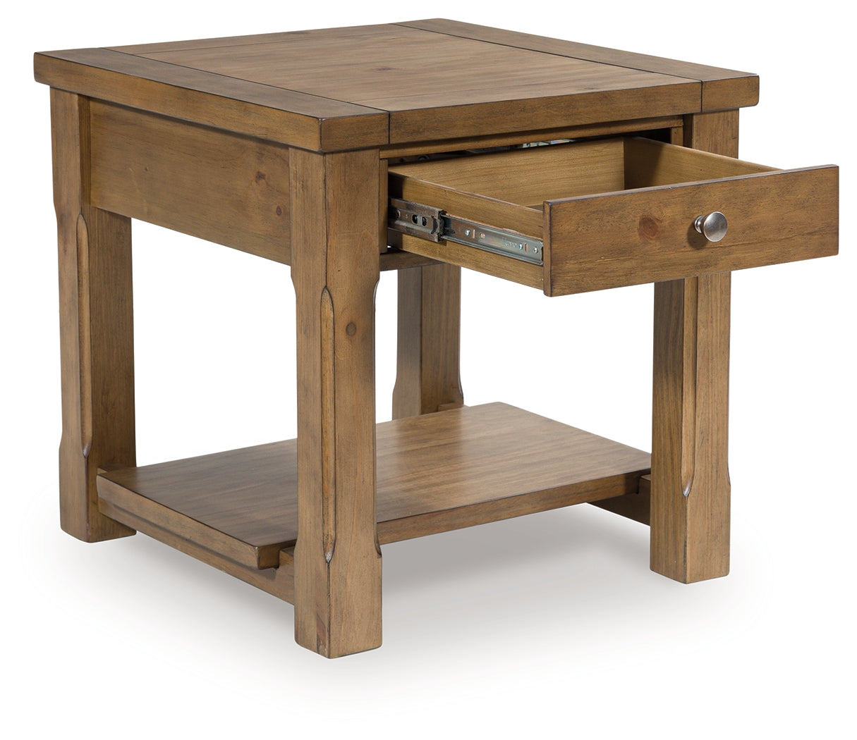 Vandenmore Medium Brown Rectangular End Table (Online Special Price) - Ornate Home