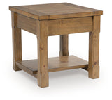 Vandenmore Medium Brown Rectangular End Table (Online Special Price) - Ornate Home