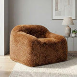 Vander Cedar Brown Accent Chair - Ornate Home