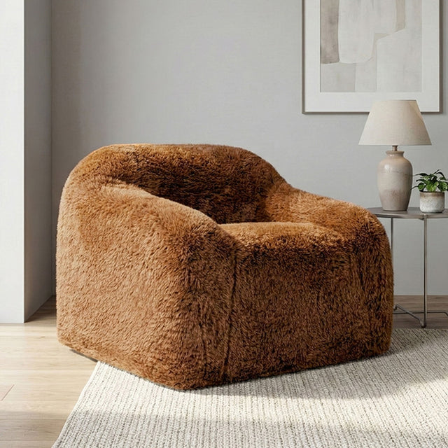 Vander Cedar Brown Accent Chair - Ornate Home
