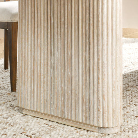 Vander Cream Wash Dining Table - Ornate Home