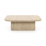Vander Cream Washed Coffee Table - Ornate Home