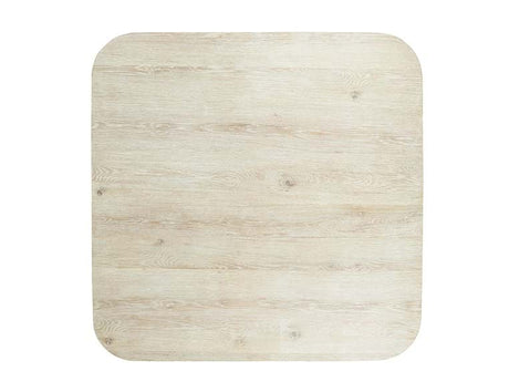 Vander Cream Washed Square Dining Table - Ornate Home