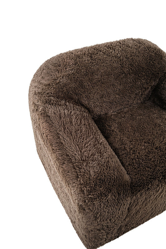 Vander Cub Brown Accent Chair - Ornate Home