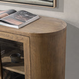 Vander Tawny Brown 4 Door Buffet - Ornate Home