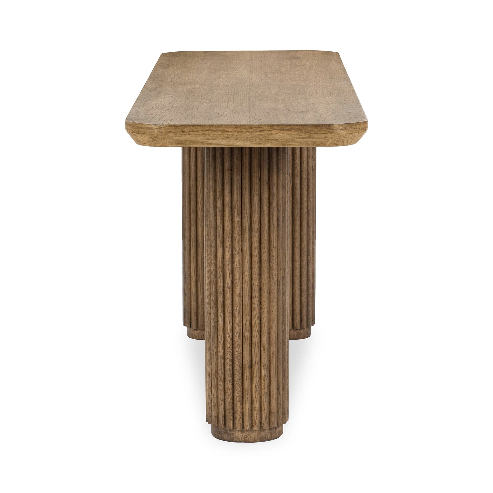 Vander Tawny Brown Console Table - Ornate Home