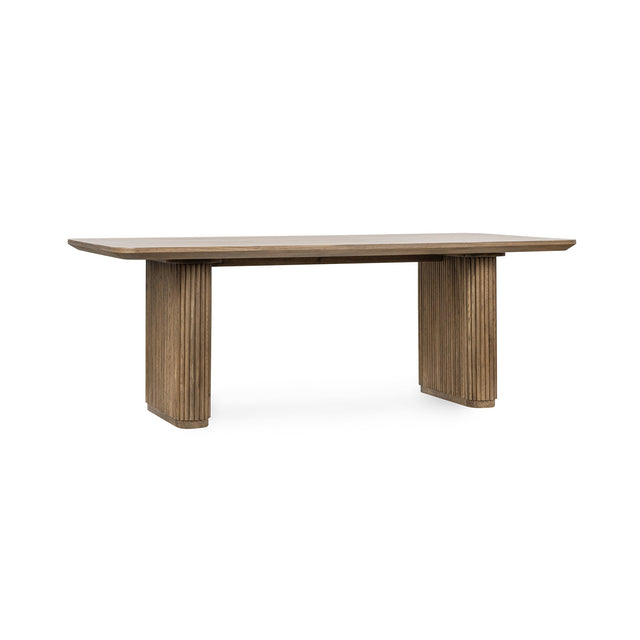 Vander Tawny Brown Rectangular Dining Table - Ornate Home