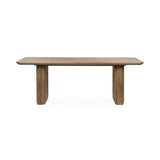 Vander Tawny Brown Rectangular Dining Table - Ornate Home