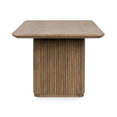 Vander Tawny Brown Rectangular Dining Table - Ornate Home