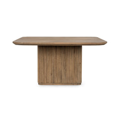 Vander Tawny Brown Square Dining Table - Ornate Home