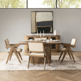Vander Tawny Brown Square Dining Table - Ornate Home