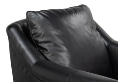 Vandike Black Arm Chair - Ornate Home