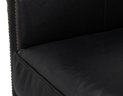Vandike Black Arm Chair - Ornate Home